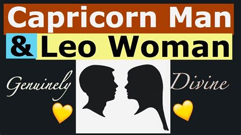 leo man capricorn woman|Leo and Capricorn